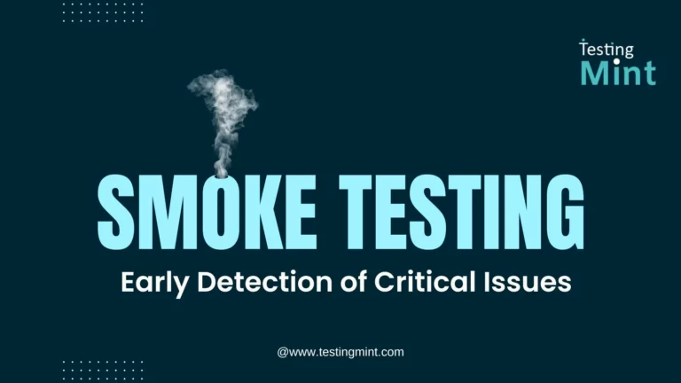 Smoke Testing - testingmint.com