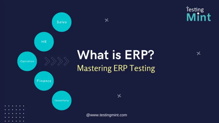 What is ERP - testingmint.com