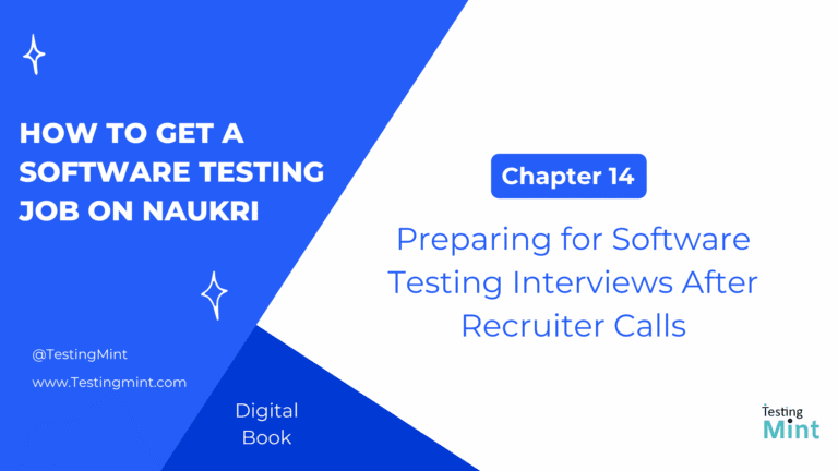 preparing for software testing interviews after recruiter calls